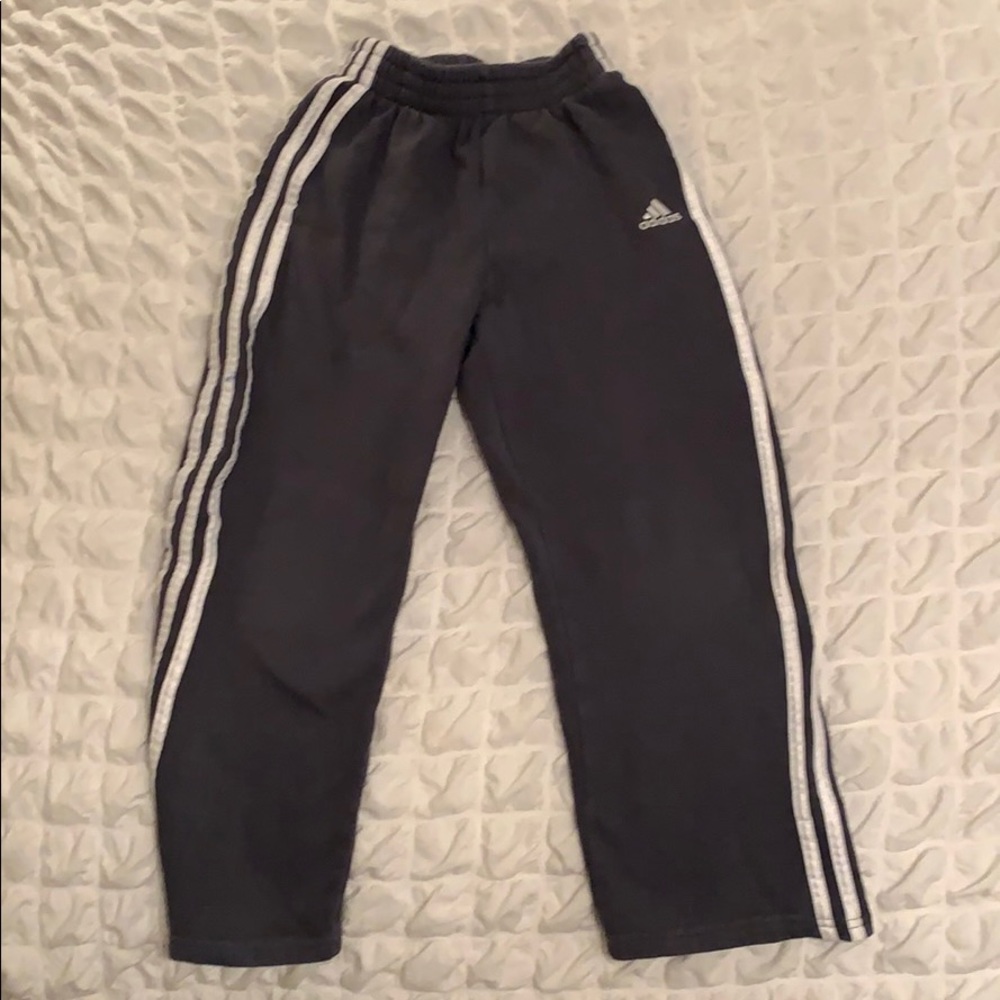 Grey Adidas sweatpants
